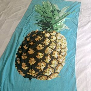 Pineapple beach towel